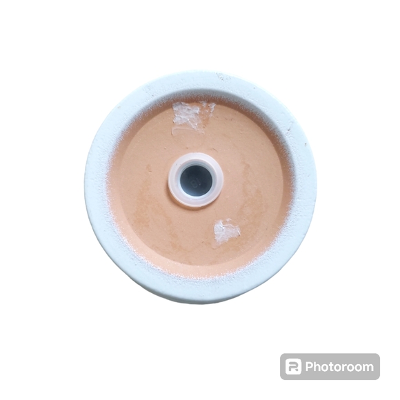 White Ceramic Planter - Picture 2 of 6